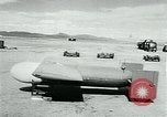 Standbild Azon Bombe montiert auf GB-4 Rakete United States USA, 1945, aus Sekunde 18 historischem Filmmaterial Videoclip 65675036008