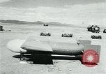Standbild Azon Bombe montiert auf GB-4 Rakete United States USA, 1945, aus Sekunde 22 historischem Filmmaterial Videoclip 65675036008