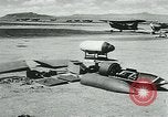 Standbild Azon Bombe montiert auf GB-4 Rakete United States USA, 1945, aus Sekunde 38 historischem Filmmaterial Videoclip 65675036008