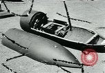 Standbild Azon Bombe montiert auf GB-4 Rakete United States USA, 1945, aus Sekunde 55 historischem Filmmaterial Videoclip 65675036008