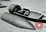 Standbild Azon Bombe montiert auf GB-4 Rakete United States USA, 1945, aus Sekunde 58 historischem Filmmaterial Videoclip 65675036008