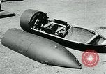 Standbild Azon Bombe montiert auf GB-4 Rakete United States USA, 1945, aus Sekunde 61 historischem Filmmaterial Videoclip 65675036008
