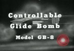Image of Glide Bomb GB-8 United States USA, 1940, second 8 stock footage video 65675036015