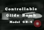 Standbild Glide Bombe GB-4 United States USA, 1940, aus Sekunde 6 historischem Filmmaterial Videoclip 65675036016