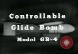 Standbild Glide Bombe GB-4 United States USA, 1940, aus Sekunde 8 historischem Filmmaterial Videoclip 65675036016
