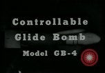Standbild Glide Bombe GB-4 United States USA, 1940, aus Sekunde 9 historischem Filmmaterial Videoclip 65675036016