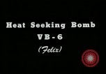 Image of Heat Seeking Bomb VB-6 Felix United States USA, 1940, second 3 stock footage video 65675036023