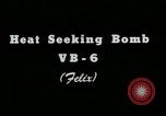 Image of Heat Seeking Bomb VB-6 Felix United States USA, 1940, second 4 stock footage video 65675036023