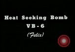 Image of Heat Seeking Bomb VB-6 Felix United States USA, 1940, second 7 stock footage video 65675036023