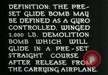 Image of remote controlled glide bomb United States USA, 1944, second 24 stock footage video 65675036028