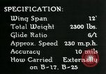 Image of remote controlled glide bomb United States USA, 1944, second 32 stock footage video 65675036028