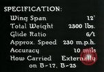 Image of remote controlled glide bomb United States USA, 1944, second 33 stock footage video 65675036028