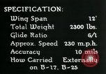 Image of remote controlled glide bomb United States USA, 1944, second 35 stock footage video 65675036028