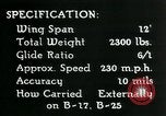 Image of remote controlled glide bomb United States USA, 1944, second 42 stock footage video 65675036028