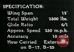 Image of remote controlled glide bomb United States USA, 1944, second 43 stock footage video 65675036028