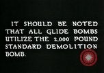 Image of remote controlled glide bomb United States USA, 1944, second 61 stock footage video 65675036028
