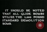 Image of remote controlled glide bomb United States USA, 1944, second 62 stock footage video 65675036028