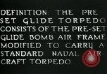Image of Preset Data Controllable Glide Torpedo United States USA, 1944, second 8 stock footage video 65675036029