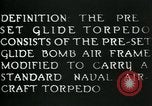Image of Preset Data Controllable Glide Torpedo United States USA, 1944, second 9 stock footage video 65675036029