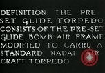 Image of Preset Data Controllable Glide Torpedo United States USA, 1944, second 13 stock footage video 65675036029