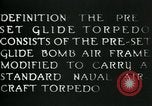 Image of Preset Data Controllable Glide Torpedo United States USA, 1944, second 14 stock footage video 65675036029