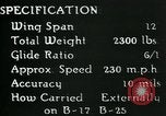 Image of Preset Data Controllable Glide Torpedo United States USA, 1944, second 25 stock footage video 65675036029