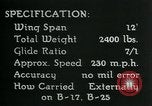 Standbild Ziel suchen steuerbare Glide Bombe United States USA, 1944, aus Sekunde 29 historischem Filmmaterial Videoclip 65675036030