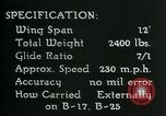 Standbild Ziel suchen steuerbare Glide Bombe United States USA, 1944, aus Sekunde 33 historischem Filmmaterial Videoclip 65675036030