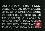 Standbild Remote gesteuerte TV Glide Bombe United States USA, 1944, aus Sekunde 10 historischem Filmmaterial Videoclip 65675036031