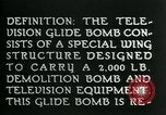 Standbild Remote gesteuerte TV Glide Bombe United States USA, 1944, aus Sekunde 11 historischem Filmmaterial Videoclip 65675036031
