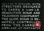 Standbild Remote gesteuerte TV Glide Bombe United States USA, 1944, aus Sekunde 19 historischem Filmmaterial Videoclip 65675036031