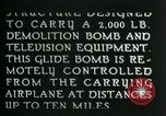 Standbild Remote gesteuerte TV Glide Bombe United States USA, 1944, aus Sekunde 20 historischem Filmmaterial Videoclip 65675036031
