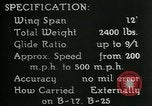Standbild Remote gesteuerte TV Glide Bombe United States USA, 1944, aus Sekunde 31 historischem Filmmaterial Videoclip 65675036031