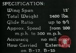 Standbild Remote gesteuerte TV Glide Bombe United States USA, 1944, aus Sekunde 35 historischem Filmmaterial Videoclip 65675036031