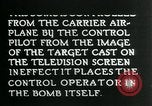 Standbild Remote gesteuerte TV Glide Bombe United States USA, 1944, aus Sekunde 47 historischem Filmmaterial Videoclip 65675036031