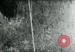 Standbild hohen Winkel steuerbare Bomben im Azimut nur United States USA, 1944, aus Sekunde 54 historischem Filmmaterial Videoclip 65675036032