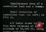 Image of tail section of a glide bomb United States USA, 1944, second 10 stock footage video 65675036033