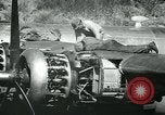 Image of B-24 bomber of US Army Air Force India, 1945, second 22 stock footage video 65675036039