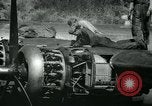 Image of B-24 bomber of US Army Air Force India, 1945, second 36 stock footage video 65675036039