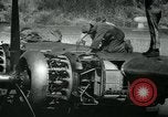 Image of B-24 bomber of US Army Air Force India, 1945, second 38 stock footage video 65675036039