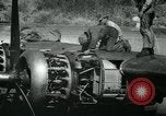Image of B-24 bomber of US Army Air Force India, 1945, second 40 stock footage video 65675036039