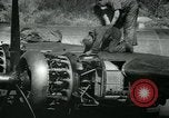 Image of B-24 bomber of US Army Air Force India, 1945, second 44 stock footage video 65675036039