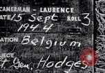 Immagine di Tenente generale Courtney Hodges Belgio, 1944, secondo 5 filmato di repertorio 65675036060