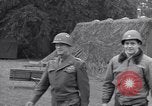 Image of Lieutenant General Courtney Hodges Belgium, 1944, second 17 stock footage video 65675036061