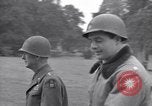 Image of Lieutenant General Courtney Hodges Belgium, 1944, second 19 stock footage video 65675036061