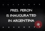 Image of Juan Domingo Peron Buenos Aires Argentina, 1946, second 1 stock footage video 65675036075