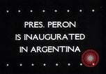 Image of Juan Domingo Peron Buenos Aires Argentina, 1946, second 3 stock footage video 65675036075
