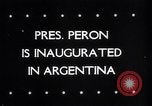 Image of Juan Domingo Peron Buenos Aires Argentina, 1946, second 5 stock footage video 65675036075