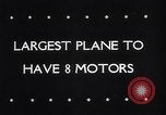 Image of world's largest aircraft California United States USA, 1946, second 5 stock footage video 65675036076