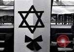 Image of Jewish U.S. Army Chaplain conducts services at Dachau concentration ca Dachau Germany, 1945, second 4 stock footage video 65675036082